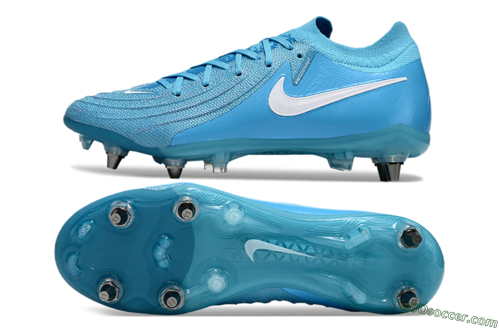 Nike Phantom Luna Elite SG Soft Ground Soccer Cleats - Blue/White 0