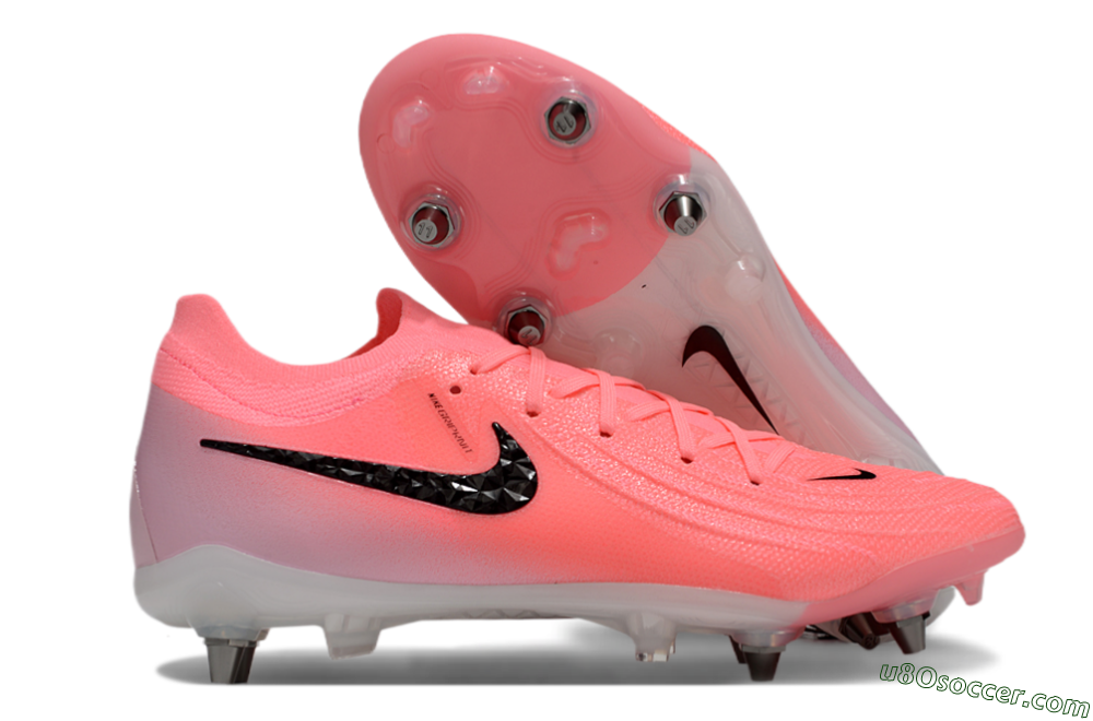 Nike Phantom Luna Elite SG Soft Ground Soccer Cleats - Pink/Black/White 1