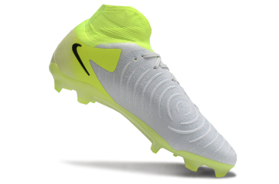 Nike Phantom Luna Elite FG Firm Ground Soccer Cleats - Grey/Yellow/Black