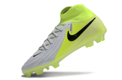 Nike Phantom Luna Elite FG Firm Ground Soccer Cleats - Grey/Yellow/Black