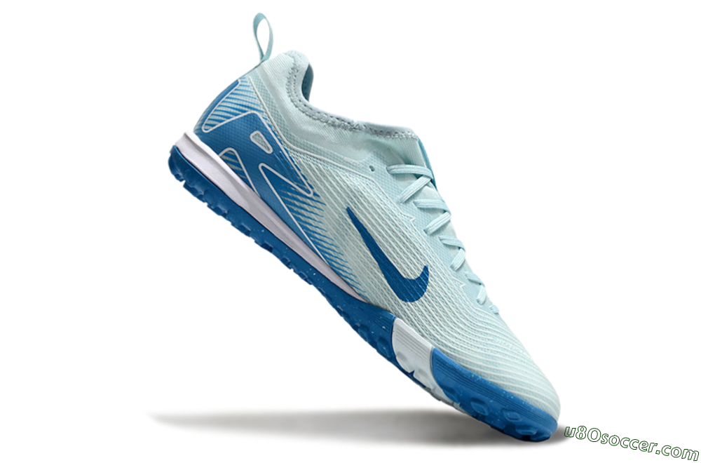 Nike Air Zoom Mercurial Vapor 16 Elite TF Artificial Turf Soccer Shoes - Jade/Blue/White 4