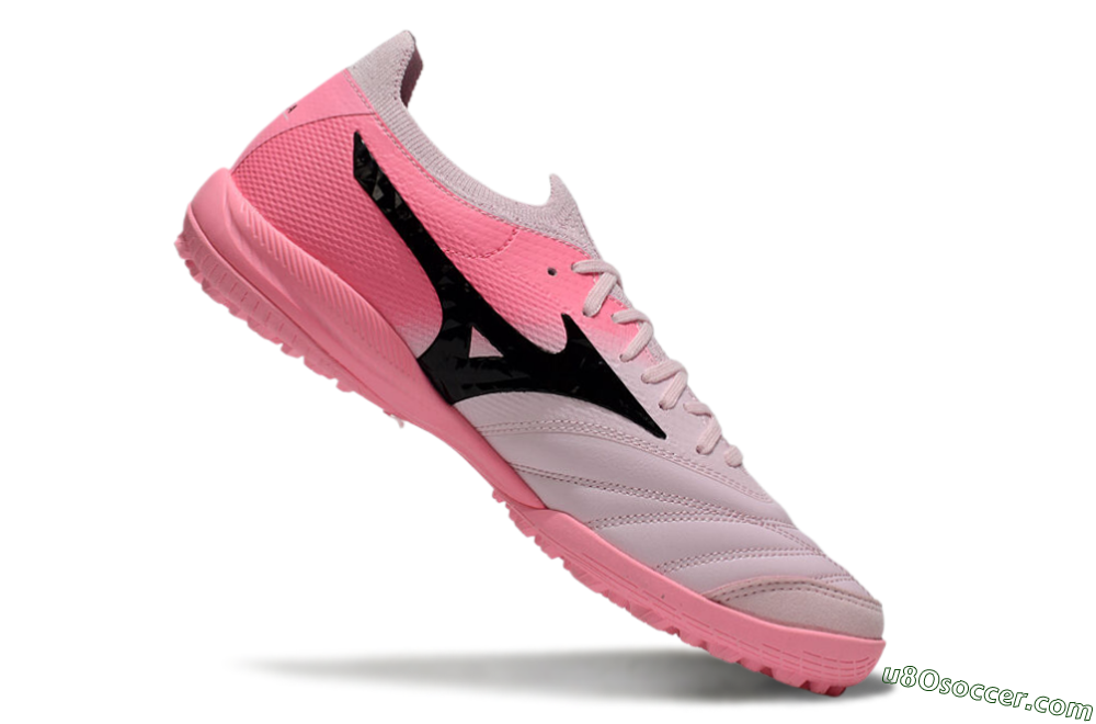 Mizuno Morelia Neo Sala M8 TF Artificial Turf Soccer Shoes - Pink/Black 4