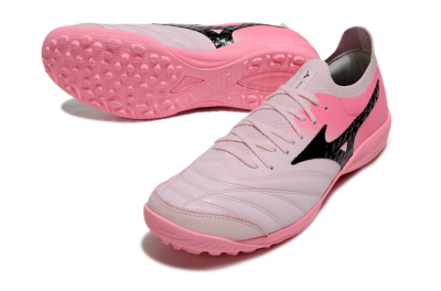 Mizuno Morelia Neo Sala M8 TF Artificial Turf Soccer Shoes - Pink/Black