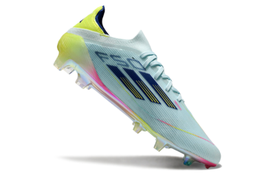Adidas F50 Elite FG Firm Ground Soccer Cleats - Jade/Blue/Gold/Pink