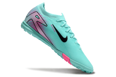 Nike Air Zoom Mercurial Vapor 16 Elite TF Artificial Turf Soccer Shoes - Jade/Black/Pink