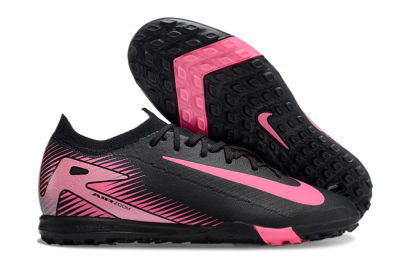 Nike Air Zoom Mercurial Vapor 16 Elite TF Artificial Turf Soccer Shoes - Black/Pink