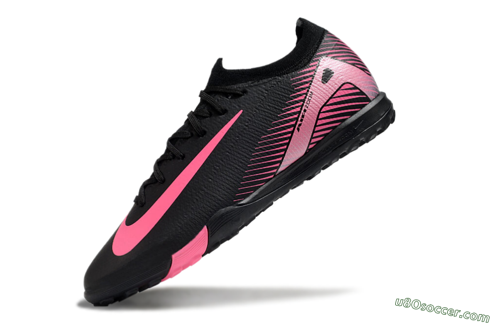 Nike Air Zoom Mercurial Vapor 16 Elite TF Artificial Turf Soccer Shoes - Black/Pink 5