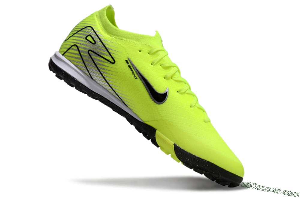 Nike Air Zoom Mercurial Vapor 16 Elite TF Artificial Turf Soccer Shoes - Yellow/Black/Silver 4