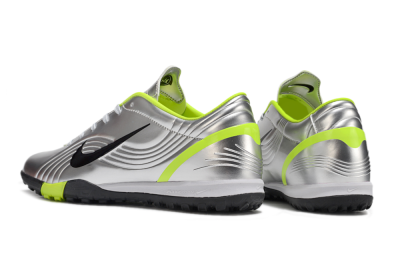 Nike Zoom Mercurial Vapor 1 Rgn SE TF Artificial Turf Soccer Shoes - Silver/Black/Yellow