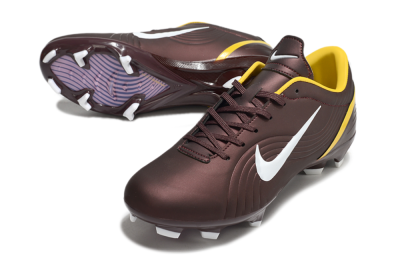 Nike Air Zoom Mercurial Vapor 16 Elite FG Firm Ground Soccer Cleats - Brown/White/Yellow
