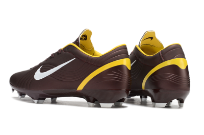 Nike Air Zoom Mercurial Vapor 16 Elite FG Firm Ground Soccer Cleats - Brown/White/Yellow
