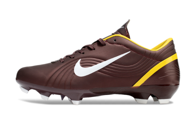 Nike Air Zoom Mercurial Vapor 16 Elite FG Firm Ground Soccer Cleats - Brown/White/Yellow