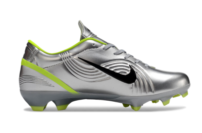 Nike Zoom Mercurial Vapor 1 Rgn SE FG Firm Ground Soccer Cleats - Silver/Black/Yellow