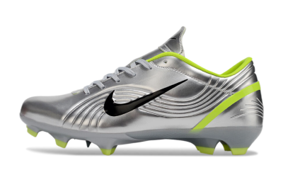 Nike Zoom Mercurial Vapor 1 Rgn SE FG Firm Ground Soccer Cleats - Silver/Black/Yellow