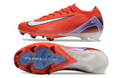 Nike Air Zoom Mercurial Vapor 16 Elite FG Firm Ground Soccer Cleats - Red/White/Blue