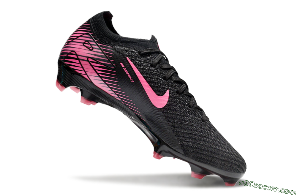 Nike Air Zoom Mercurial Vapor 16 Elite FG Firm Ground Soccer Cleats - Black/Pink 4