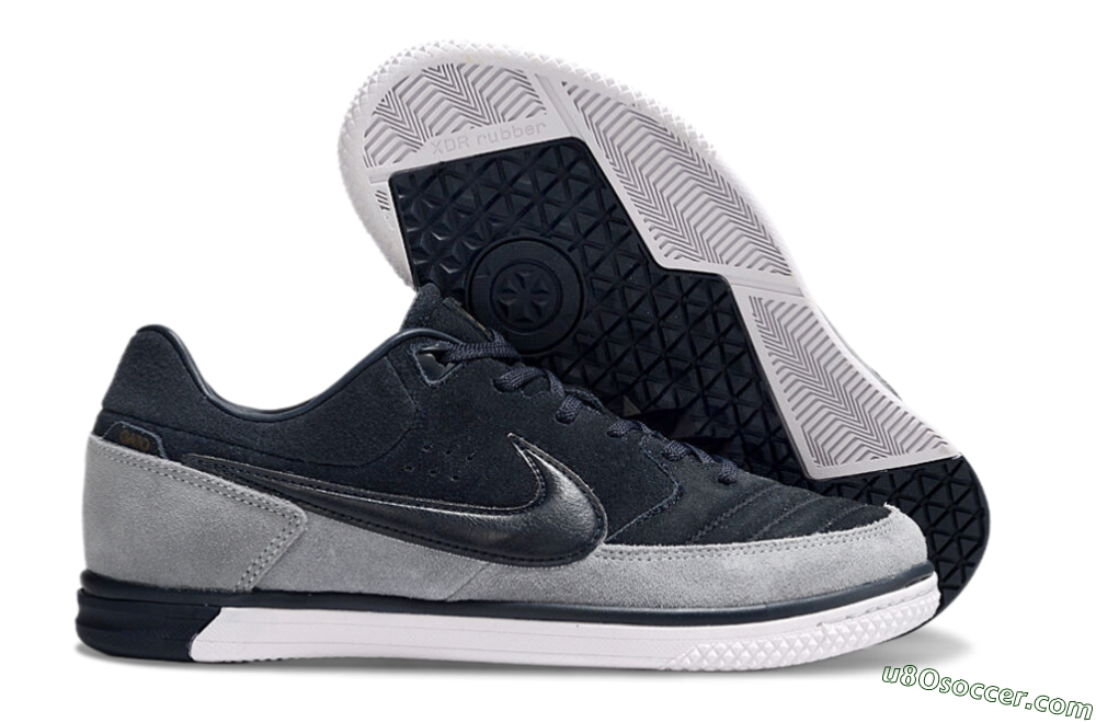 Nike Street Gato IC Indoor & Futsal Soccer Shoes - Blue/Grey/White 1