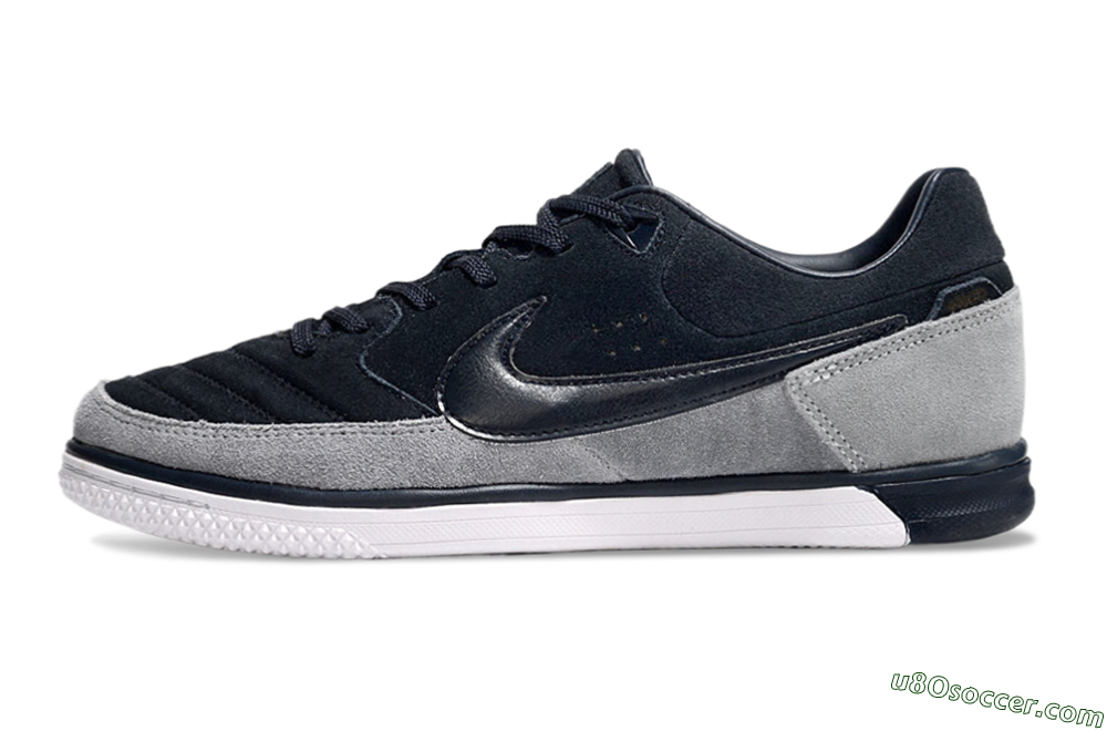 Nike Street Gato IC Indoor & Futsal Soccer Shoes - Blue/Grey/White 2