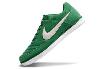 Nike Street Gato IC Indoor & Futsal Soccer Shoes - Green/Grey/White
