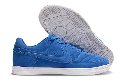 Nike Street Gato IC Indoor & Futsal Soccer Shoes - Blue/White
