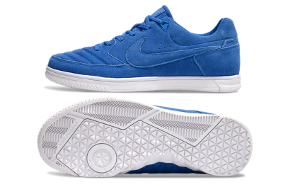 Nike Street Gato IC Indoor & Futsal Soccer Shoes - Blue/White
