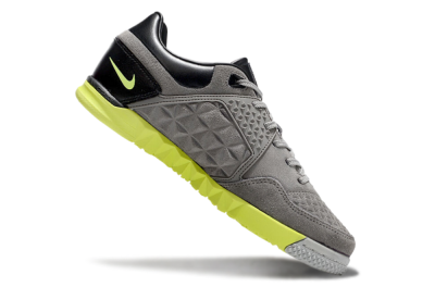 Nike Street Gato IC Indoor & Futsal Soccer Shoes - Grey/Yellow/Black