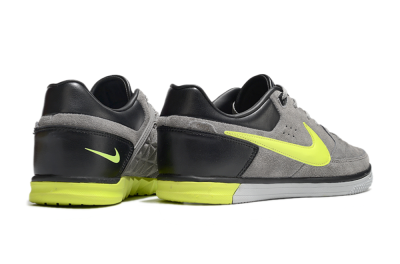 Nike Street Gato IC Indoor & Futsal Soccer Shoes - Grey/Yellow/Black