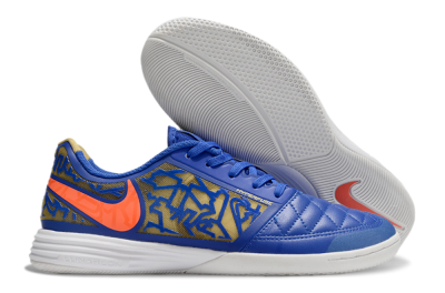 Nike Street Gato IC Indoor & Futsal Soccer Shoes - Blue/Yellow/Red