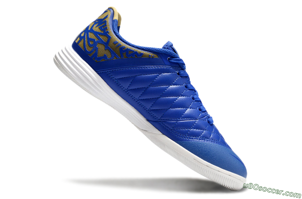 Nike Street Gato IC Indoor & Futsal Soccer Shoes - Blue/Yellow/Red 4