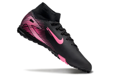 Nike Air Zoom Mercurial Superfly 10 Elite TF Artificial Turf Soccer Shoes - Black/Pink