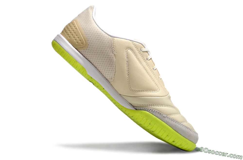 Adidas Competition Top IC Indoor & Futsal Soccer Shoes - Brown/Green/White 4