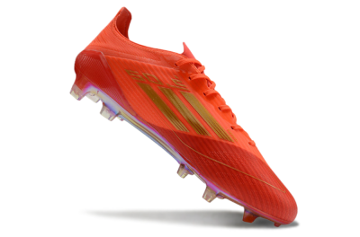 Adidas F50 Elite FG Firm Ground Soccer Cleats - Red/Gold