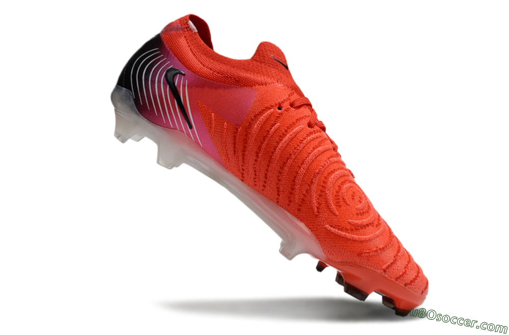 NIKE W PHANTOM LUNA ELITE NU FG スパイク Premium FG Firm Ground Soccer Cleats in White, Red, Yellow