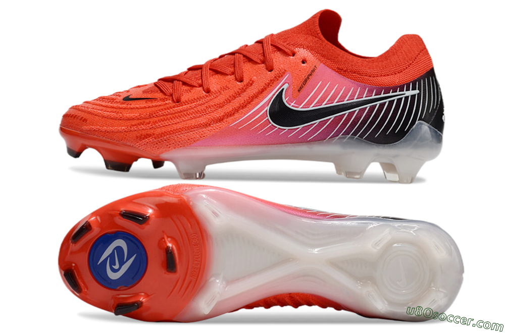 Nike Phantom Luna Elite NU FG Firm Ground Soccer Cleats - Red/Black/White 0