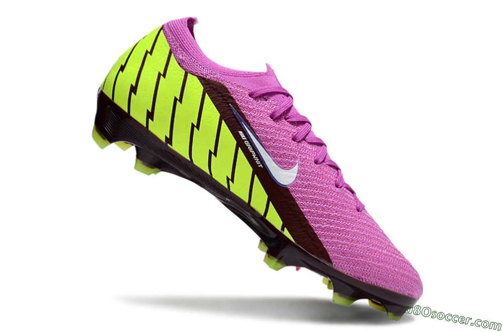 Nike Air Zoom Mercurial Vapor 16 Elite FG Firm Ground Soccer Cleats - Pink/White/Yellow 4