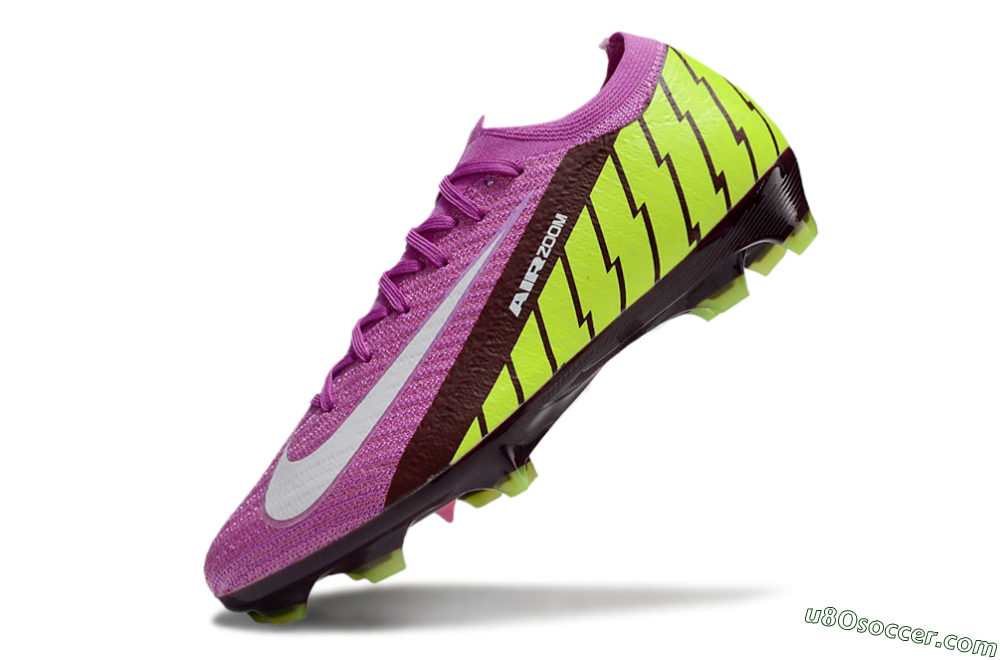 Nike Air Zoom Mercurial Vapor 16 Elite FG Firm Ground Soccer Cleats - Pink/White/Yellow 5