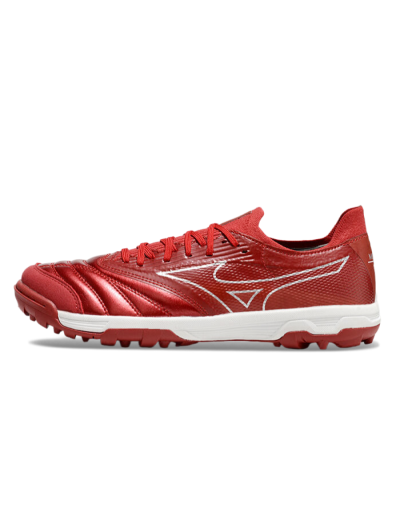 Mizuno Morelia Neo Sala TF Artificial Turf Soccer Shoes - Red/Gold/White