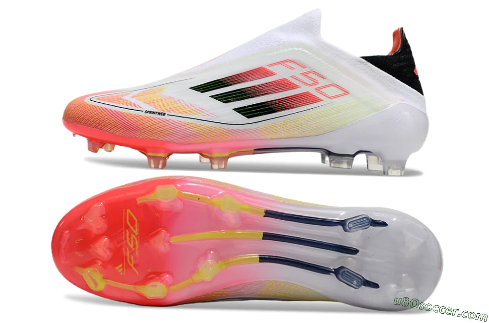 シューズ F50 ELITE LACELESS FG adidas F50 Elite Fast Reborn Laceless New Men's Soccer Shoes