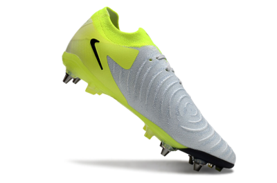 Nike Phantom Luna Elite SG Soft Ground Soccer Cleats - Grey/Yellow/Black