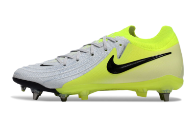 Nike Phantom Luna Elite SG Soft Ground Soccer Cleats - Grey/Yellow/Black