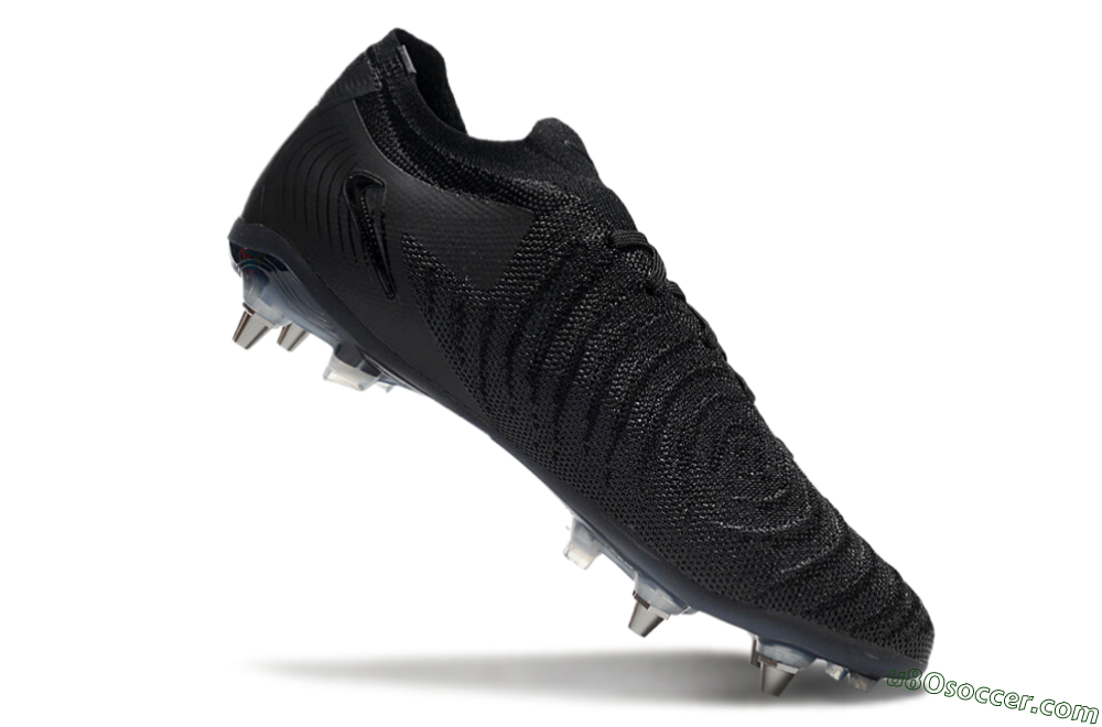 Nike Phantom Luna Elite SG Soft Ground Soccer Cleats - Black/White/Blue 4