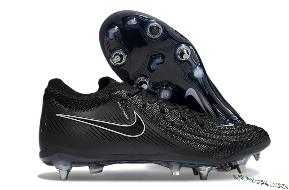 Nike Phantom Luna Elite SG Soft Ground Soccer Cleats - Black/White/Blue 1
