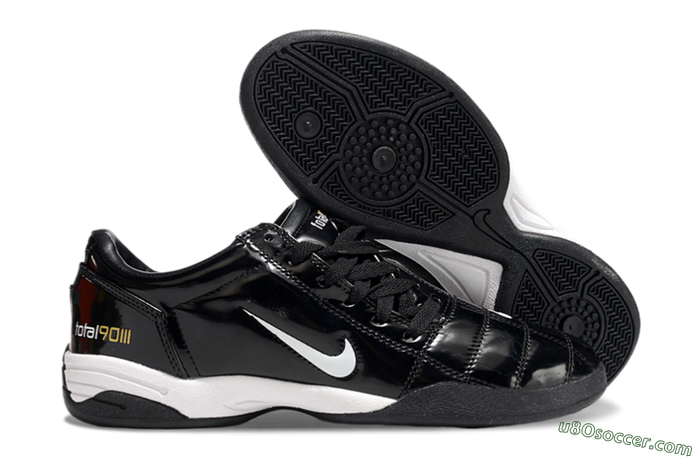 Nike Total 90 II IC Indoor & Futsal Soccer Shoes - Black/White 1