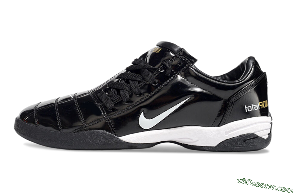 Nike Total 90 II IC Indoor & Futsal Soccer Shoes - Black/White 2