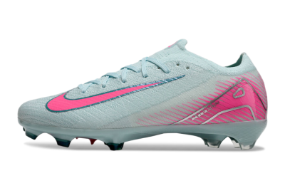 Nike Air Zoom Mercurial Vapor 16 Elite FG Firm Ground Soccer Cleats - Jade/Pink/Silver
