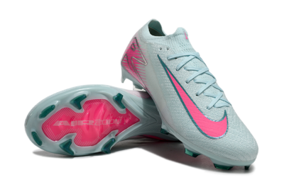 Nike Air Zoom Mercurial Vapor 16 Elite FG Firm Ground Soccer Cleats - Jade/Pink/Silver