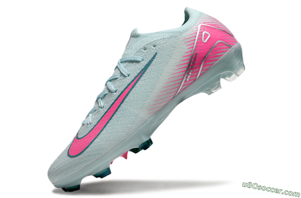 Nike Air Zoom Mercurial Vapor 16 Elite FG Firm Ground Soccer Cleats - Jade/Pink/Silver 1