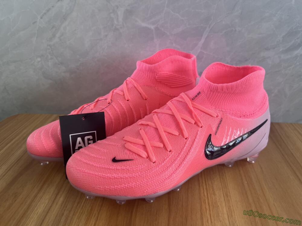 Nike Phantom Luna Elite AG Artificial Grass Soccer Cleats - Pink/Black