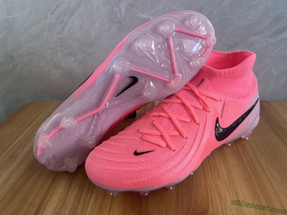 Nike Phantom Luna Elite AG Artificial Grass Soccer Cleats - Pink/Black