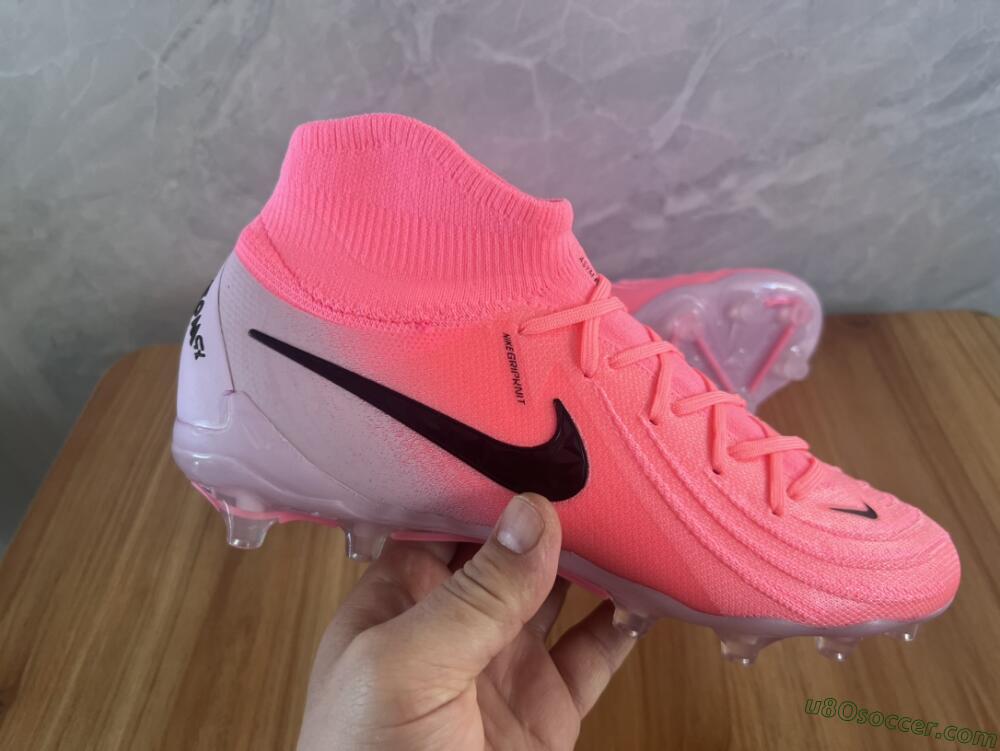 Nike Phantom Luna Elite AG Artificial Grass Soccer Cleats - Pink/Black